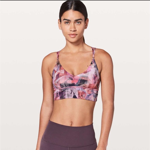 Lululemon Multi Pink Uncaged Bra - Picture 3 of 10